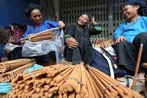 Hương sắc tự nhiên ở chợ phiên núi rừng Hoàng Su Phì