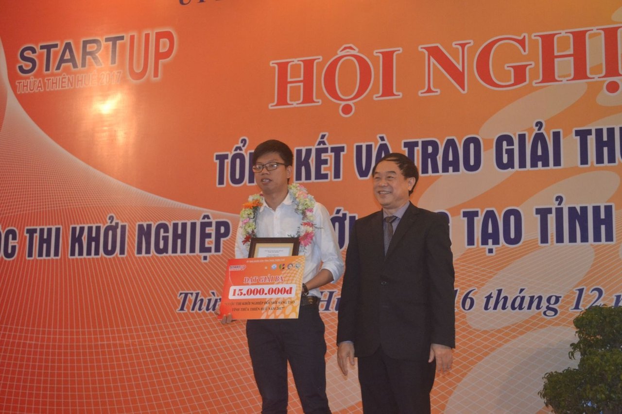 Ý tưởng gia vị nấu bún bò chuẩn vị Huế đạt giải Nhất cuộc thi Khởi nghiệp đổi mới sáng tạo 2017