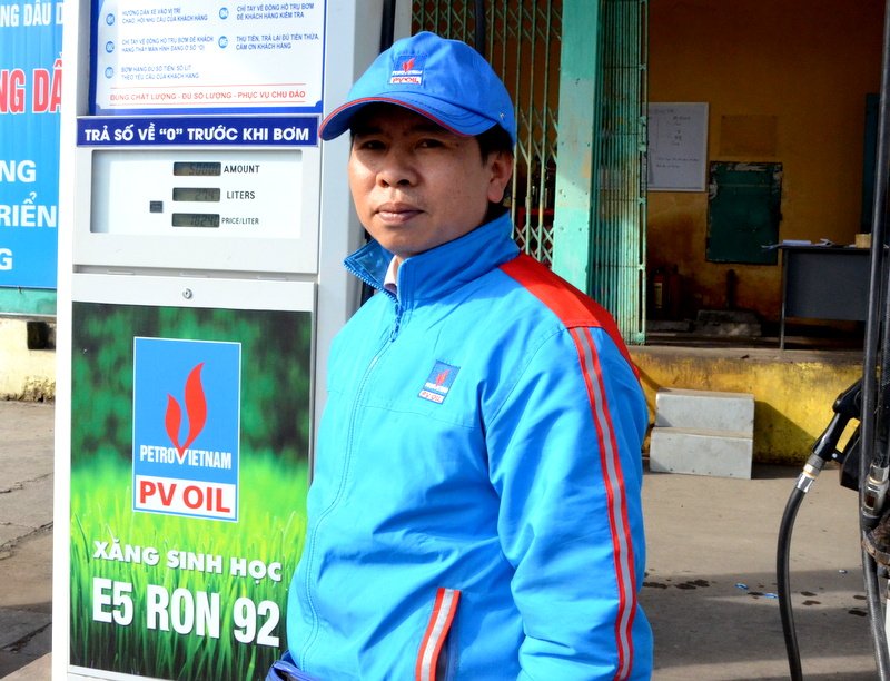 Xăng E5 chính thức được bán trên địa bàn tỉnh