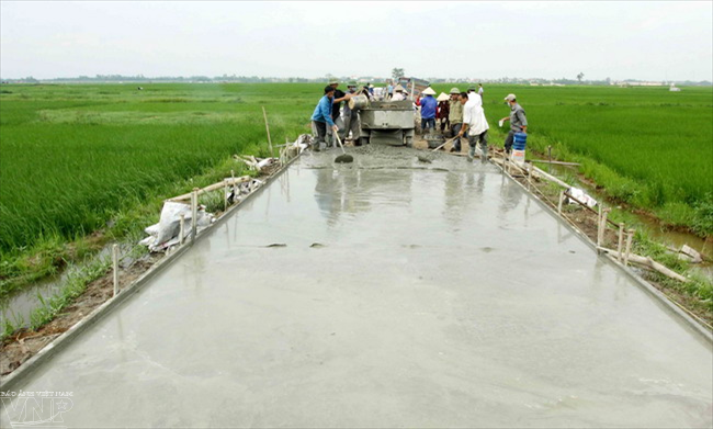 Cẩm Giàng: Nợ xây dựng nông thôn mới trên 109 tỷ đồng