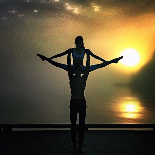 Vẻ đẹp tựa thiên thần của cô giáo yoga 