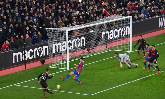 Kết quả, tường thuật, Crystal Palace 2-3 Arsenal, vòng 20 Ngoại hạng Anh