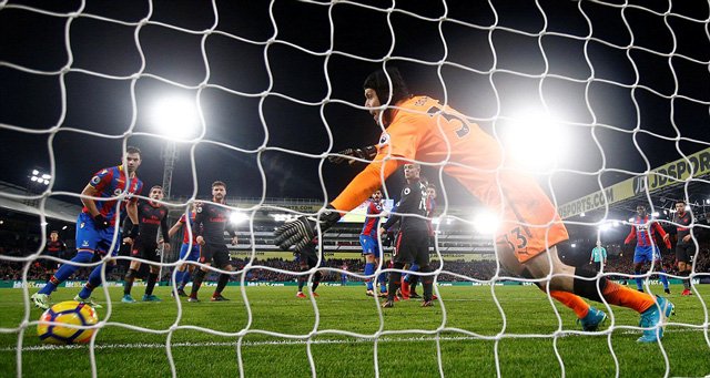 Kết quả, tường thuật, Crystal Palace 2-3 Arsenal, vòng 20 Ngoại hạng Anh