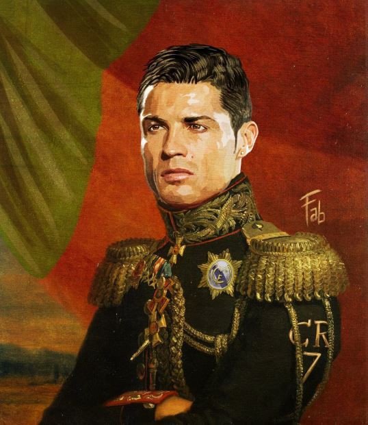 Ronaldo, Messi và Ibra trong hình hài chiến binh samurai