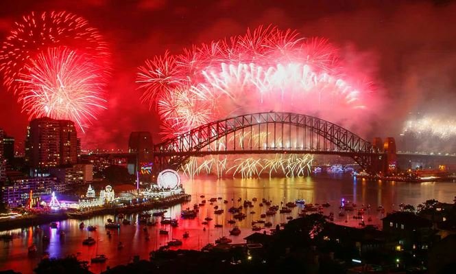 Mãn nhãn với 'đại tiệc' pháo hoa toàn cầu mừng năm mới 2018
