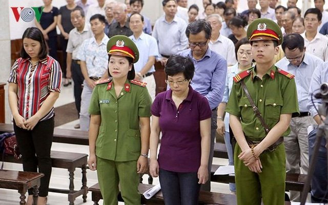 Nhìn lại những phiên tòa xét xử đại án kinh tế năm 2017