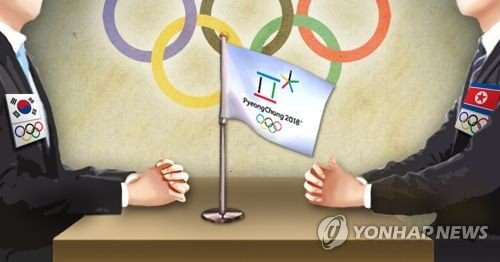 Đội khúc côn cầu hai miền Triều Tiên sẽ diễu hành chung dưới 1 lá cờ