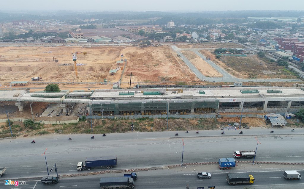 Hai căn nhà 'cố thủ' giữa dự án Bến xe Miền Đông mới