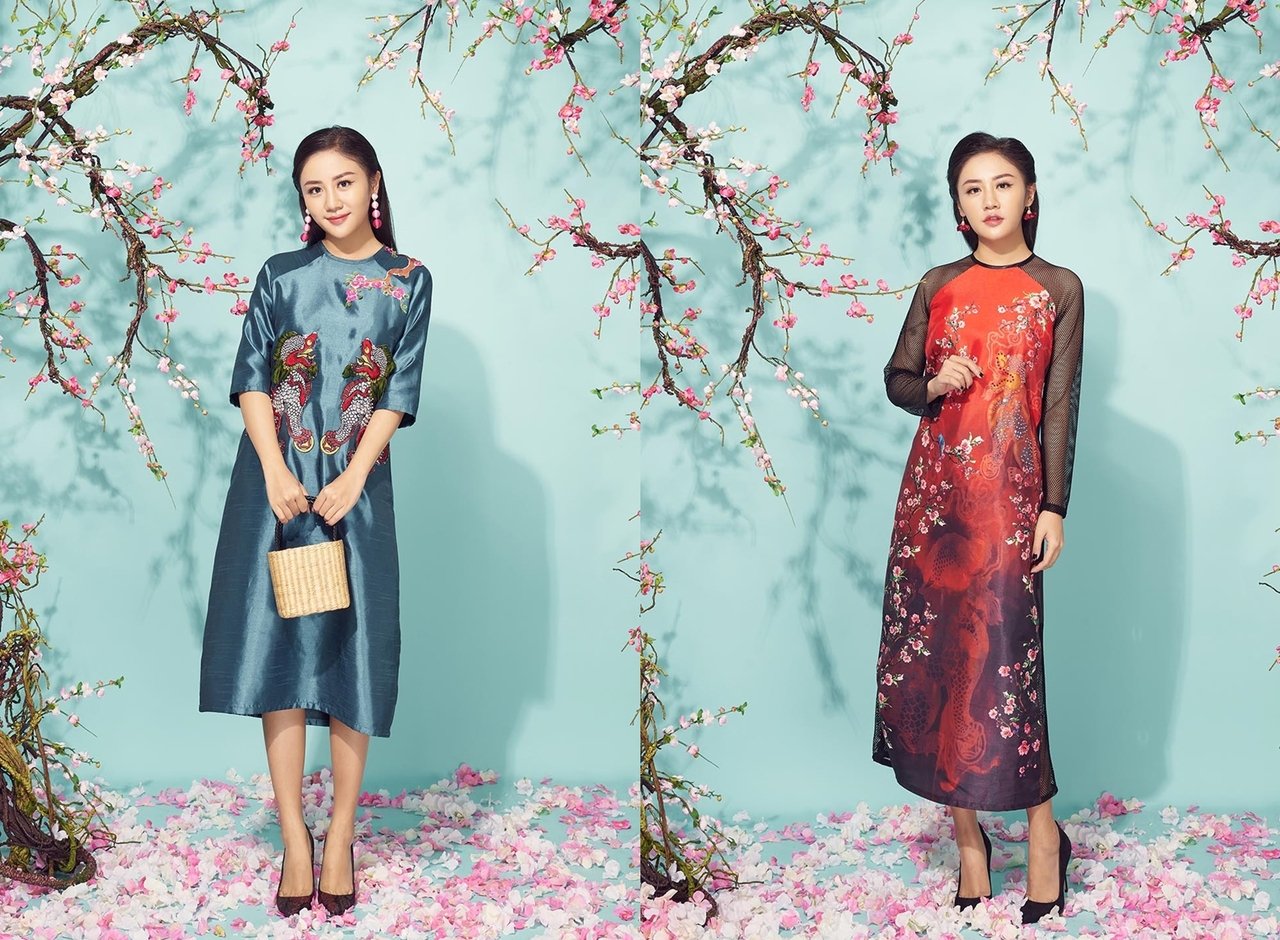 van-mai-huong-khoe-me-ruot-tre-trung-xinh-dep-trong-bo-hinh-ngap-tran-sac-xuan
