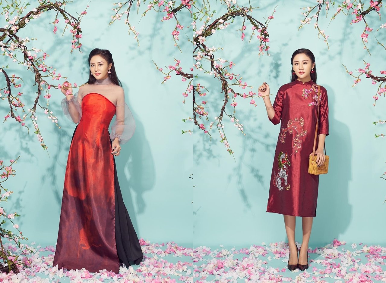 van-mai-huong-khoe-me-ruot-tre-trung-xinh-dep-trong-bo-hinh-ngap-tran-sac-xuan