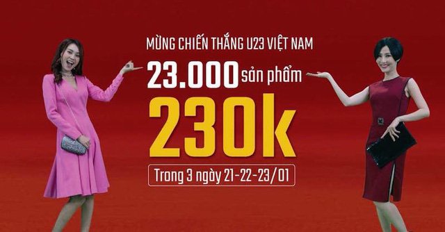 Người có tên giống cầu thủ U23 Việt Nam được giảm 50% khi mua đồ