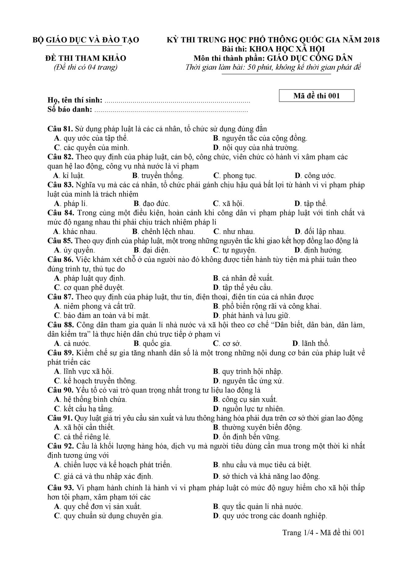 de-thi-thu-thpt-quoc-gia-2018-mon-giao-duc-cong-dan