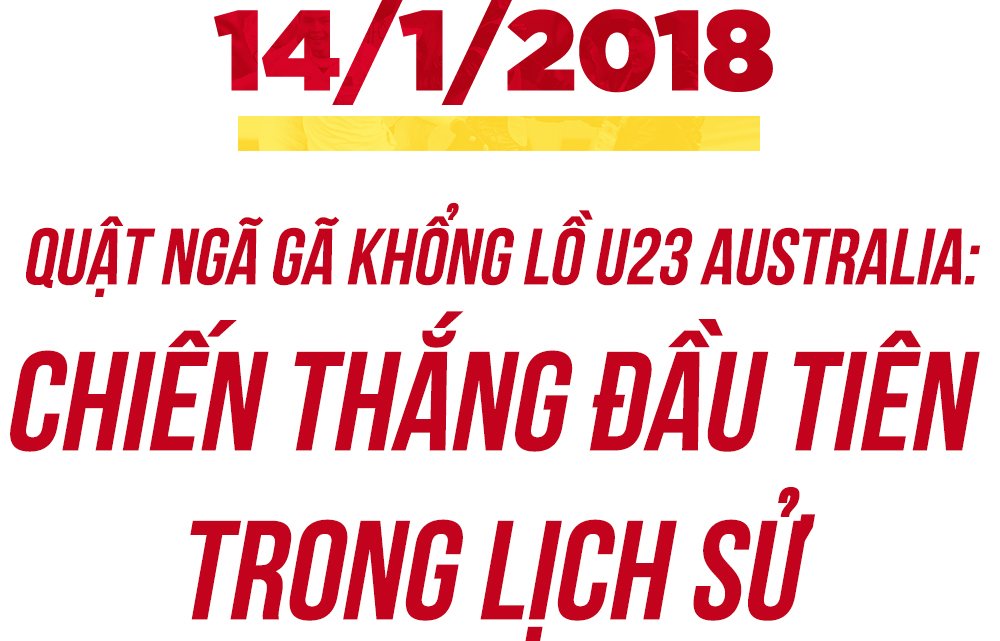 Hành trình kỳ diệu vào chung kết U23 châu Á 2018
