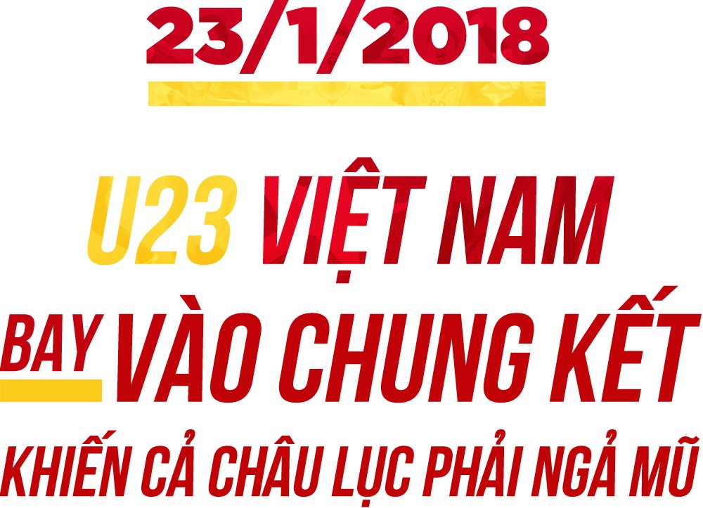 Hành trình kỳ diệu vào chung kết U23 châu Á 2018