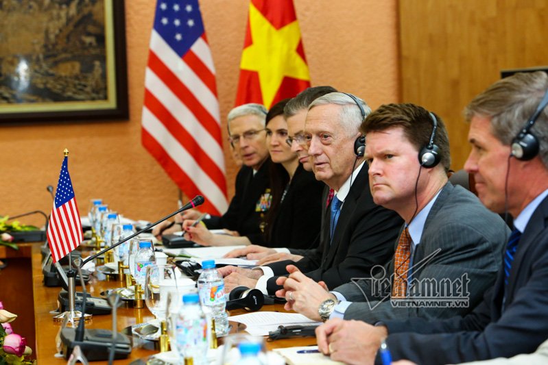 Trình lãnh đạo cấp cao phê duyệt để tàu sân bay Mỹ đến Đà Nẵng