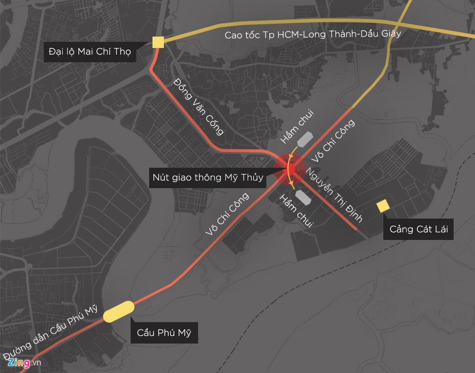 Thông xe hầm chui đoạn đường 8 km đi mất 6 tiếng ở Sài Gòn
