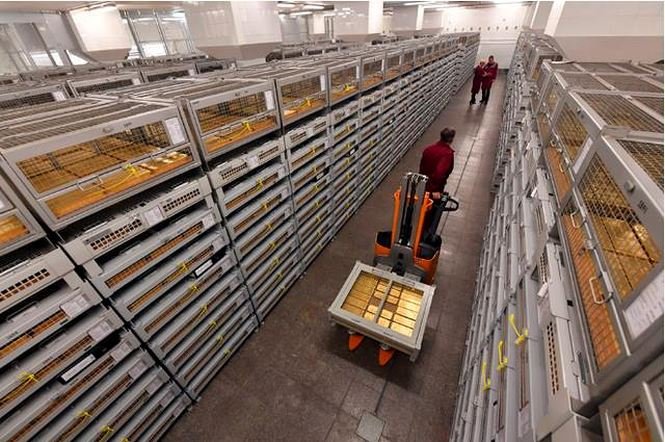 Bên trong kho vàng 1.800 tấn của Nga