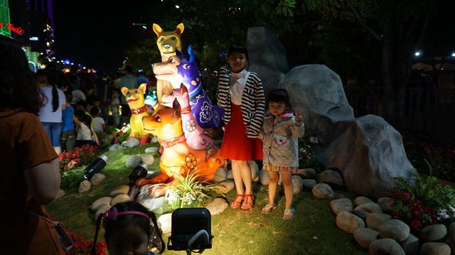 Linh vật đường hoa 