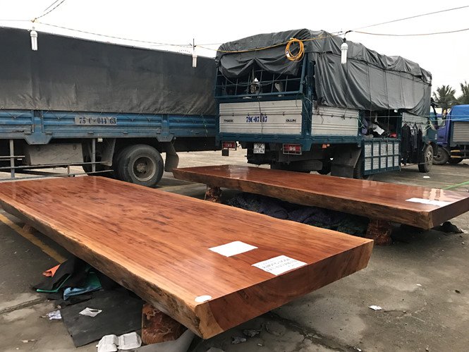 Những bộ phản tiền tỉ xuất hiện ở Hội hoa xuân Đà Nẵng