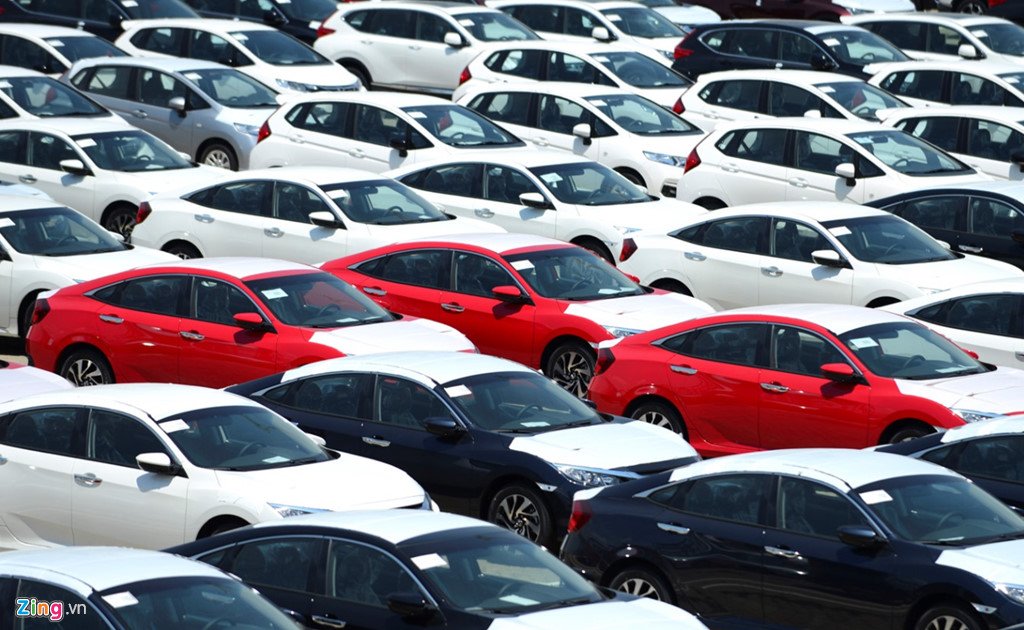 Cận cảnh dàn xe Honda thuế 0% đầu tiên cập cảng TP.HCM