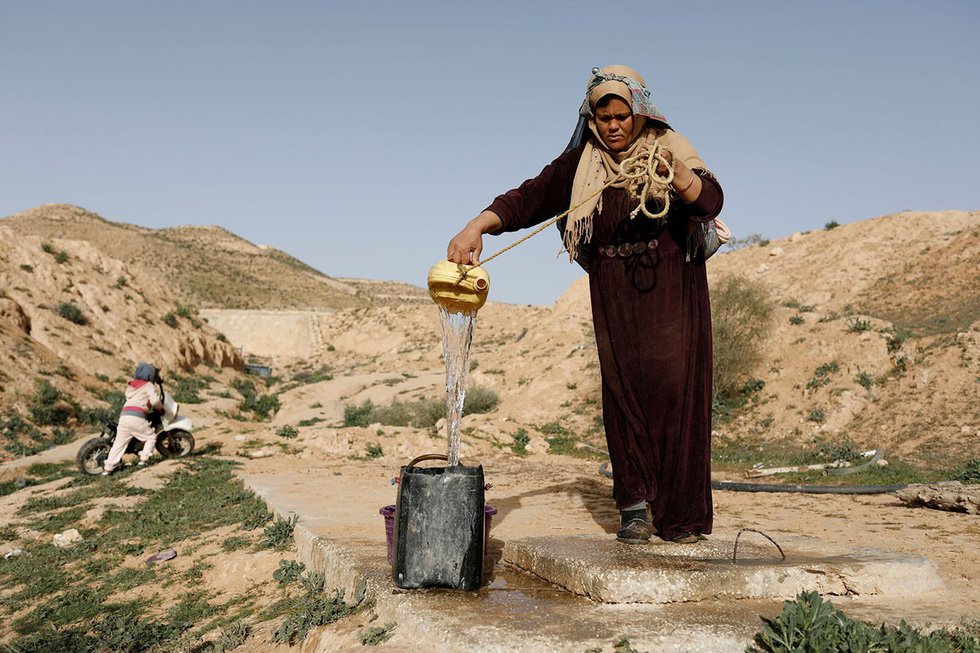 Những gia đình cuối cùng sống dưới lòng đất ở Tunisia