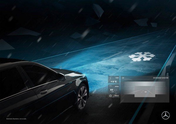 Mercedes đưa đèn pha thông minh lên các mẫu xe sang Maybach