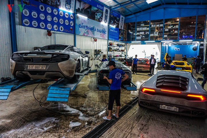 Dàn siêu xe được chăm sóc như thế nào sau hành trình Car & Passion?