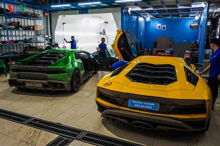 Dàn siêu xe được chăm sóc như thế nào sau hành trình Car & Passion?