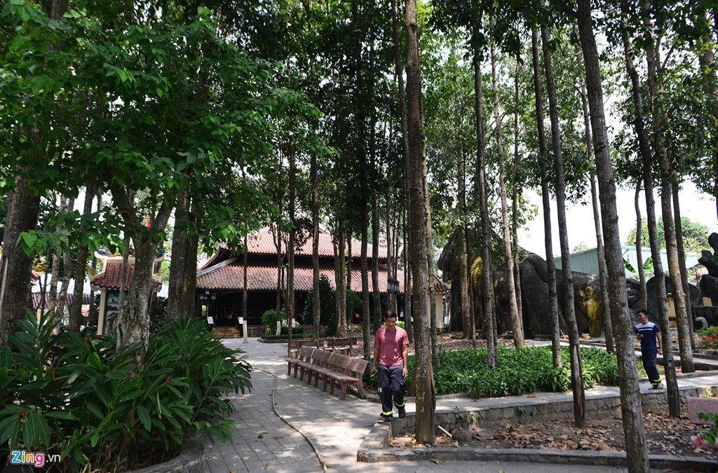 Đình Tân Thông - nơi ông Sáu Khải thưởng trà