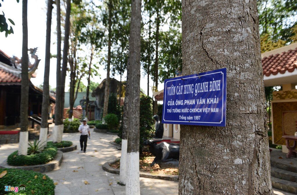 Đình Tân Thông - nơi ông Sáu Khải thưởng trà