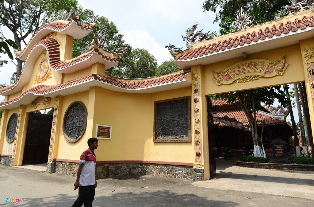 Đình Tân Thông - nơi ông Sáu Khải thưởng trà