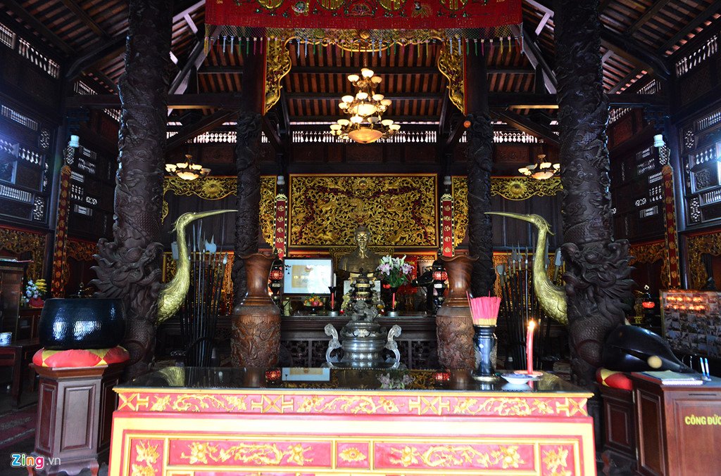 Đình Tân Thông - nơi ông Sáu Khải thưởng trà