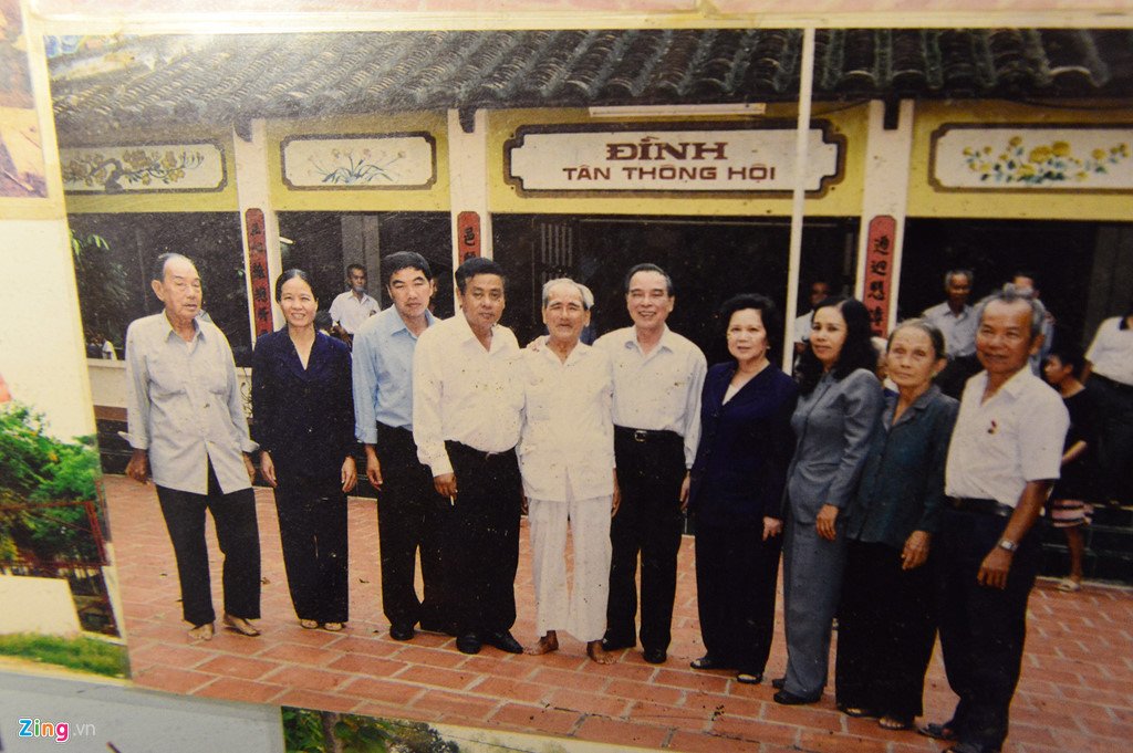 Đình Tân Thông - nơi ông Sáu Khải thưởng trà