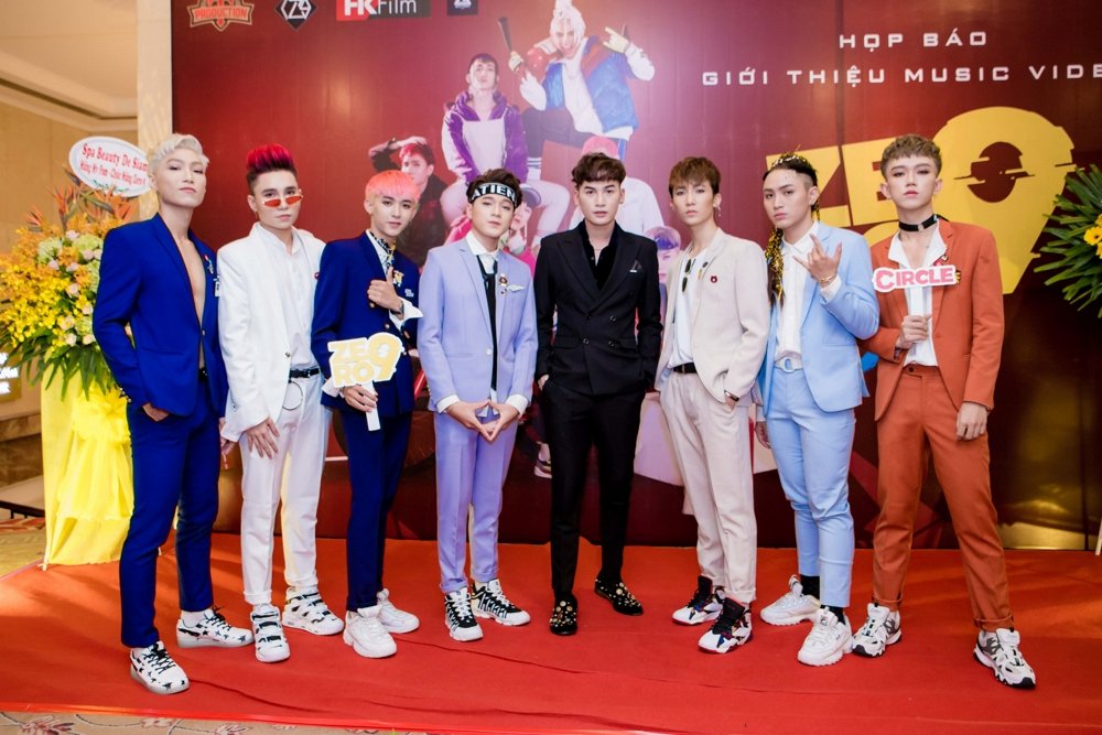 Ali Hoàng dương và nhóm Zero 9