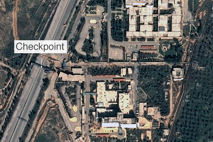 Cảnh tàn phá khủng khiếp tại Đông Ghouta (Syria) nhìn từ trên cao