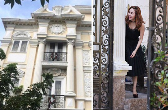 Biệt thự triệu đô đẹp như lâu đài của ca sĩ Minh Hằng