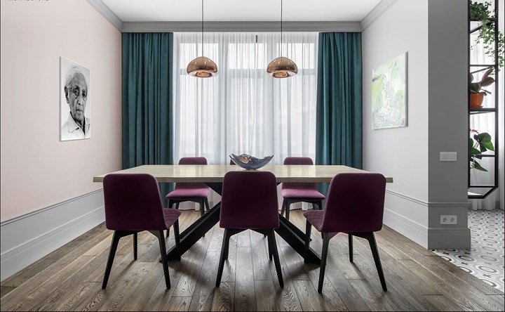 Bất ngờ với ngôi nhà 110m2 đầy màu sắc