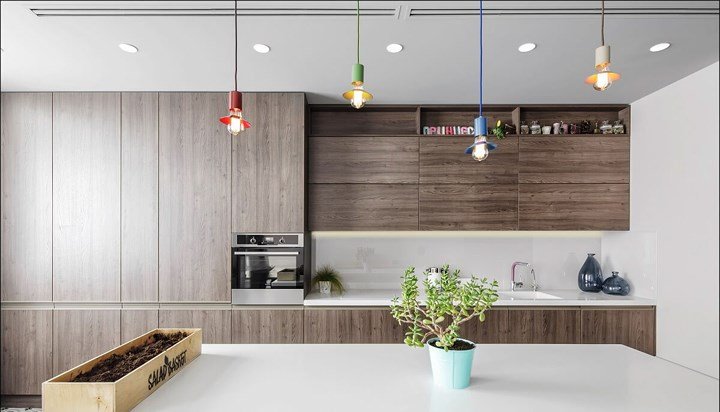 Bất ngờ với ngôi nhà 110m2 đầy màu sắc