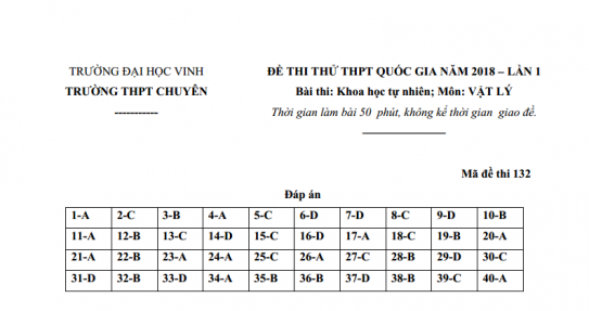 de-thi-thu-va-goi-y-dap-an-mon-vat-ly-thpt-quoc-gia-2018-cua-truong-thpt-chuyen-dh-vinh