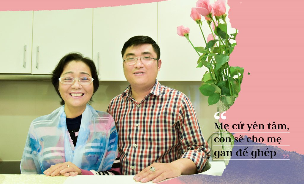 Người mẹ hồi sinh nhờ 2/3 lá gan của con trai