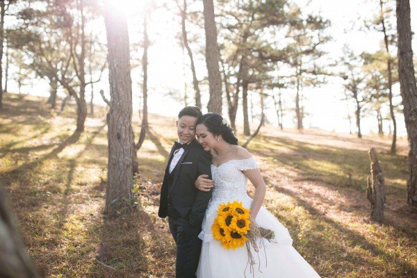 Bộ ảnh cưới lãng mạn của cặp đôi 
