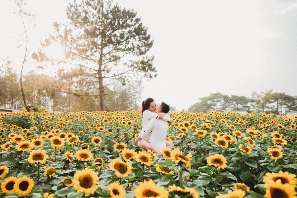 Bộ ảnh cưới lãng mạn của cặp đôi 