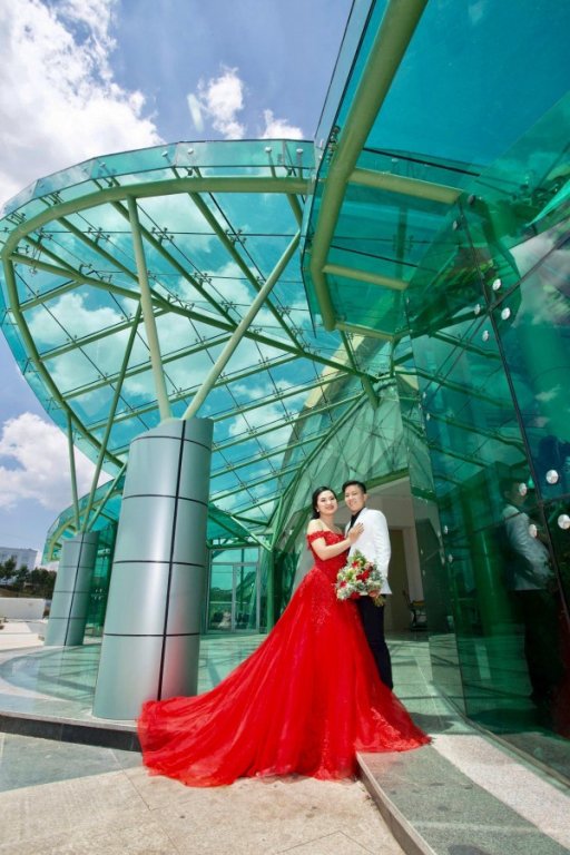 Bộ ảnh cưới lãng mạn của cặp đôi 