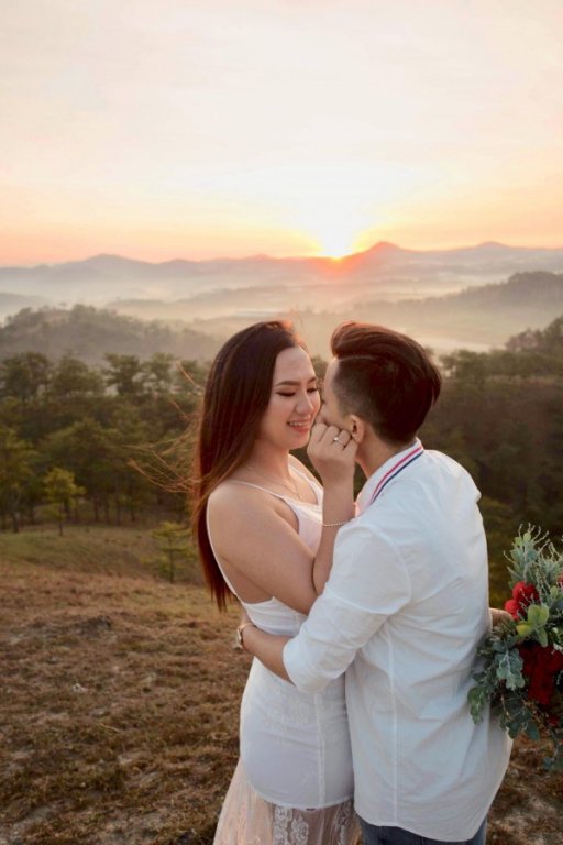 Bộ ảnh cưới lãng mạn của cặp đôi 