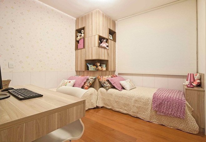Mách bạn 5 cách thiết kế phòng ngủ chung cho các con khiến bé thích mê