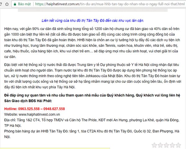 Hải Phát Land 