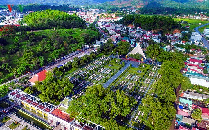 Ảnh: Ngắm sự đổi thay của Chiến trường Điện Biên Phủ từ trên cao