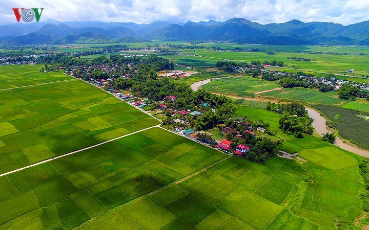 Ảnh: Ngắm sự đổi thay của Chiến trường Điện Biên Phủ từ trên cao