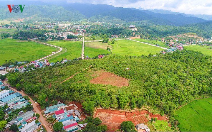 Ảnh: Ngắm sự đổi thay của Chiến trường Điện Biên Phủ từ trên cao