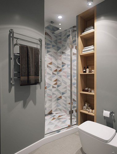 Căn hộ 34 m2 kết hợp phòng khách và phòng ngủ tiện lợi